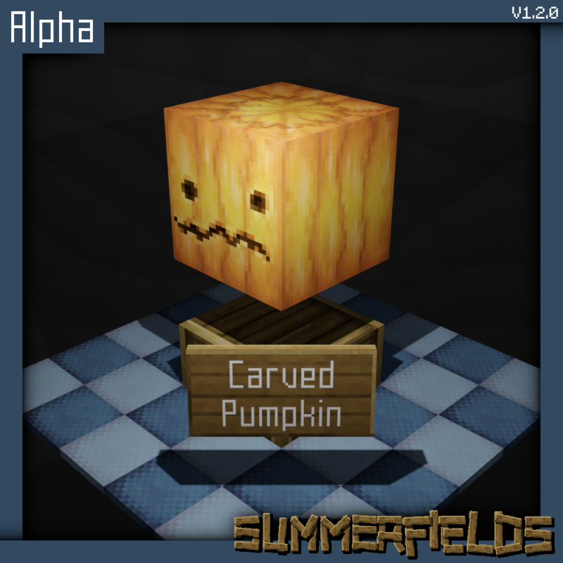 Carved Pumkin SummerFields